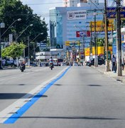 Prefeitura inicia revitalização da Faixa Azul na parte alta