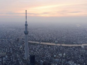 Japão inaugura torre mais alta do mundo, a Tokyo Skytree