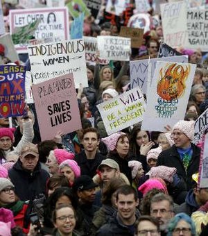 'Marcha das Mulheres' reuniu mais de dois milhões contra Trump