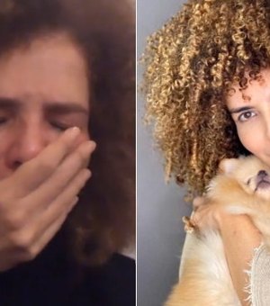 Vanessa da Mata chora após morte de cachorrinha: 'Indescritível a dor'