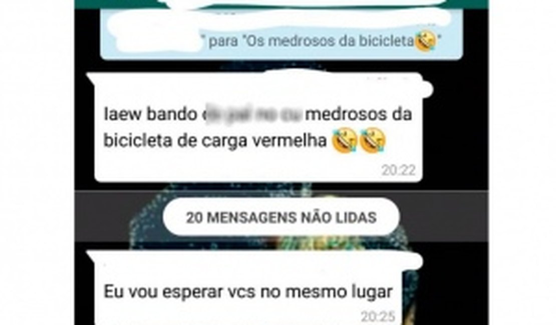 Assaltante usa WhatsApp para amedrontar estudantes do Ifal em Maceió