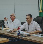 Sérgio Lira e Renan Filho discutem obra do Aeroporto de Maragogi