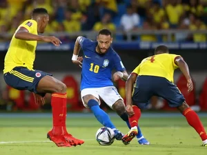 Colômbia encerra sequência de vitórias do Brasil em empate por 0 x 0