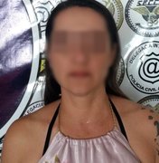 PC prende acusada de chefiar o tráfico de drogas em Marechal Deodoro