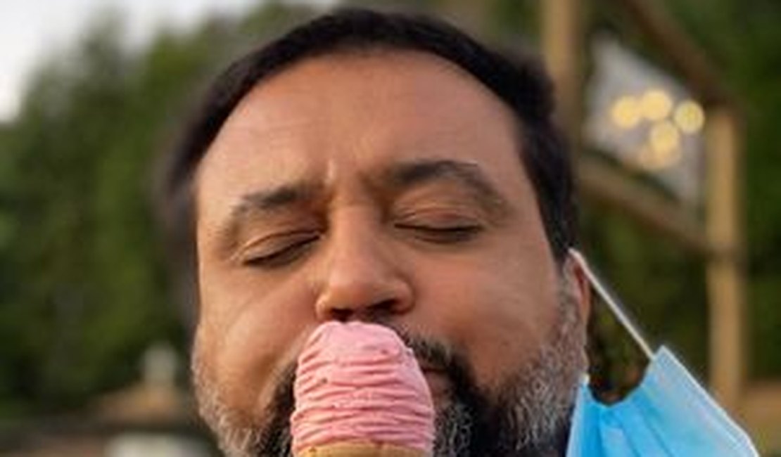 Geraldo Luís celebra recuperação do paladar após covid: 'Mágico'