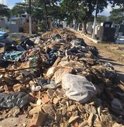 Ossos humanos e lixo são flagrados expostos no cemitério público São José, no Trapiche