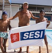 Nadadores do Sesi/AL superam deficiência e se tornam campeões nacionais