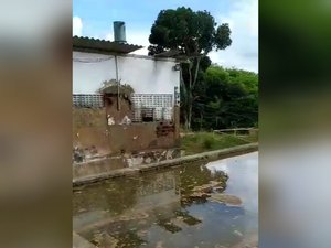 [Vídeo] Morador denuncia precariedade em estação de água de Colônia Leopoldina
