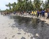 Navio grego foi responsável por derramamento de óleo no litoral brasileiro, diz PF