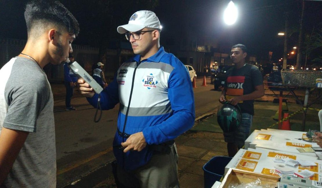 Operação Lei Seca registra 21 motoristas inabilitados em Maceió
