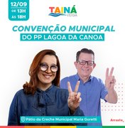Convenção do PP em Lagoa da Canoa confirmará o nome de Tainá Veiga como candidata à reeleição