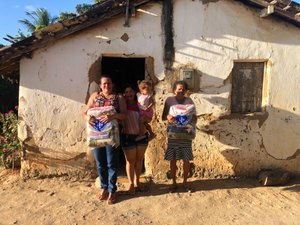 Campanha de Natal da LBV faz entrega de 3 toneladas e meia de alimentos em Arapiraca