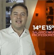 Renan Filho garante 14º e 15º salário para professores da rede pública