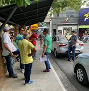 Taxistas se mobilizam e querem regulamentação de aplicativos em Arapiraca 
