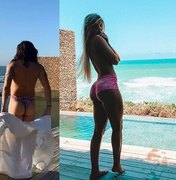 Whindersson Nunes e Luíza Sonza curtem férias em resort de Alagoas