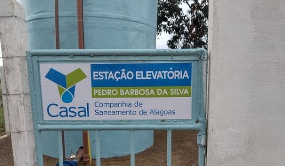 Casal e Prefeitura de Palmeira dos Índios concluem nova estação elevatória