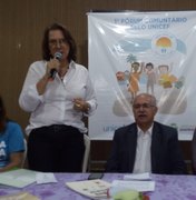 Professora Graça e Gilvânia Barros participam de seminário de educação, em Arapiraca