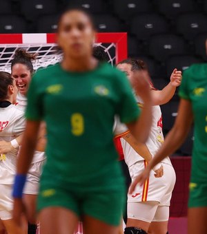 Handebol: seleção feminina perde para Espanha na Olimpíada