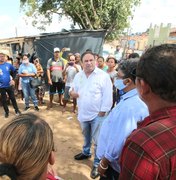 Em visita a acampamento, Luciano Barbosa diz que defenderá moradia digna para os arapiraquenses