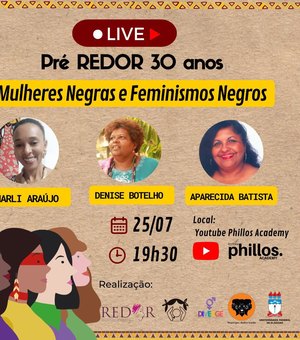 21° Redor abre pré-programação com live sobre mulheres negras e feminismos negros