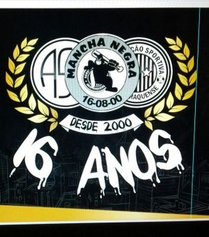 Torcida organizada do ASA, Mancha Negra comemora 16 anos