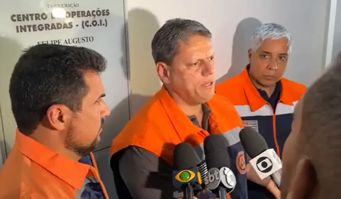 Chuvas fortes causam tragédia em São Paulo e governador Tarcísio pede ajuda ao Exército