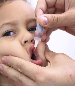Campanha Nacional de Vacinação contra a Poliomielite é prorrogada até dia 30 de setembro