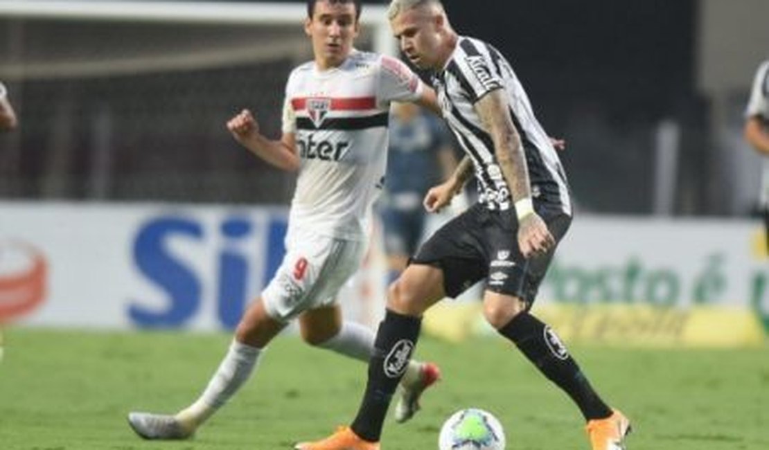 Mesmo com reservas, Santos vence o São Paulo no Morumbi pelo Brasileiro