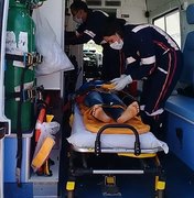 Pai e filhos ficam feridos em acidente na AL-115 em Arapiraca
