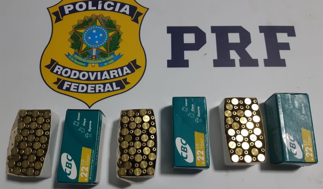 Foragido da Justiça é preso com diversas munições em Rio Largo