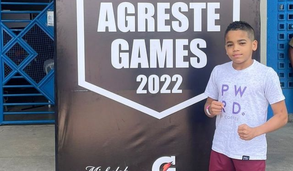 Garoto de 11 anos é destaque em campeonato de CrossFit realizado em Arapiraca