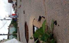 Moradores reclamam da falta de infraestrutura na rua do bairro Planalto