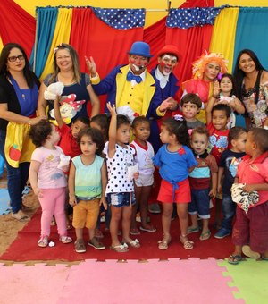 Creche Vovó Santa em Craíbas promove festa em homenagem as crianças