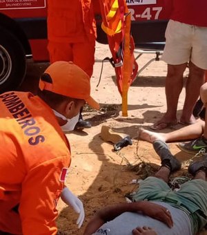 Motociclista fica ferido após colisão com carro no bairro Bom Sucesso em Arapiraca