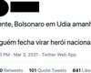 Jovem é preso após publicação sobre visita de Bolsonaro a Uberlândia