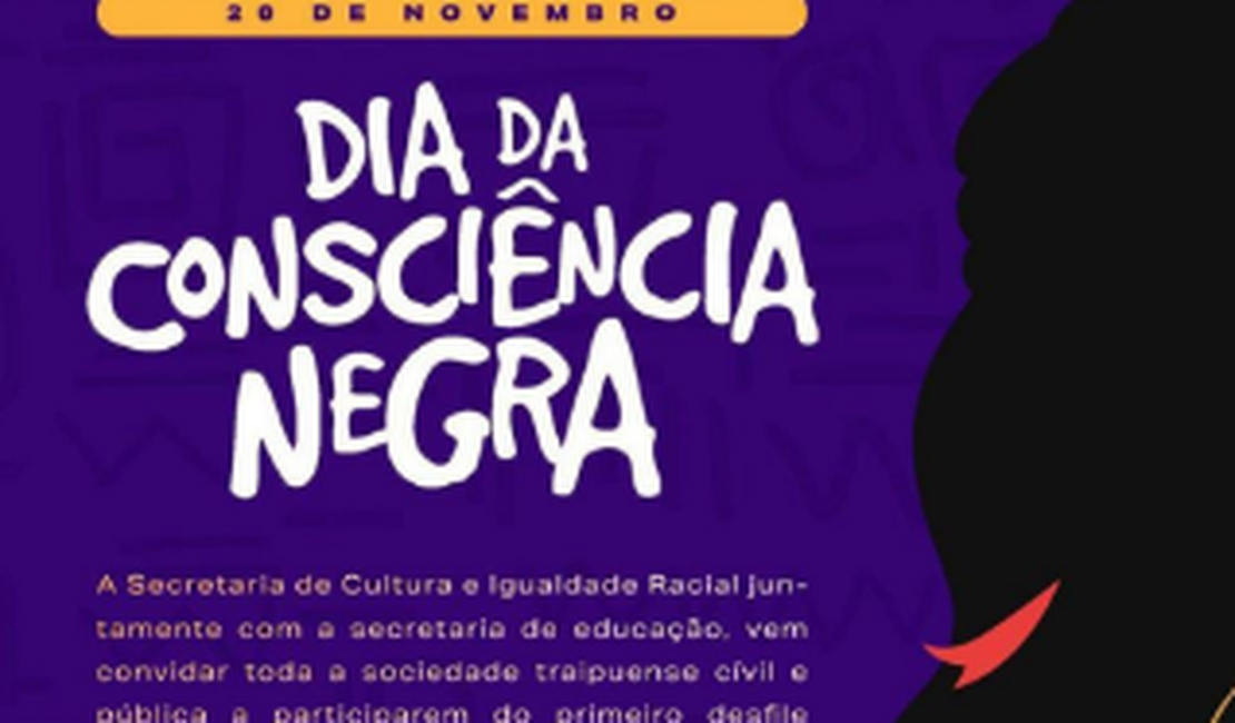 Traipu realiza desfile cívico pelo Dia da Consciência Negra
