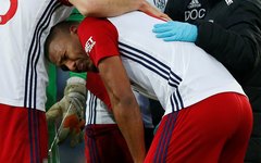 Rondón chorou após perceber a gravidade da lesão 