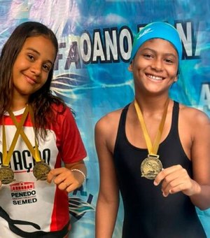 Estudantes da Semed Penedo conquistam medalhas no Campeonato Alagoano Verão de Natação