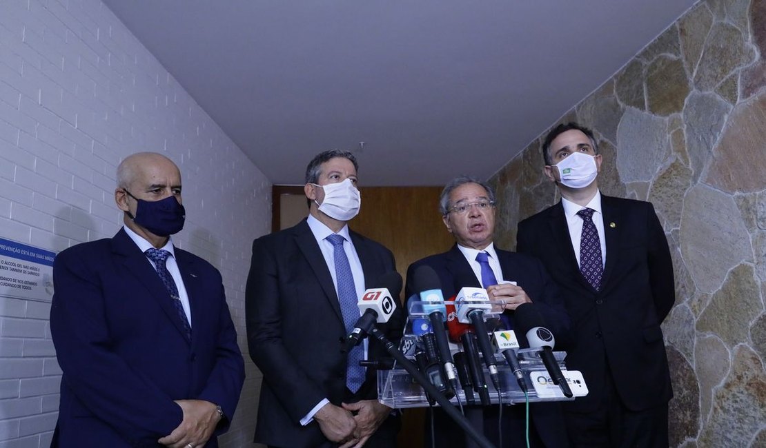 Lira e Pacheco mantêm votação de auxílio e de medidas de ajuste