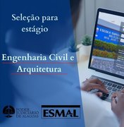 Esmal abre inscrições para estágio em Arquitetura e Engenharia Civil