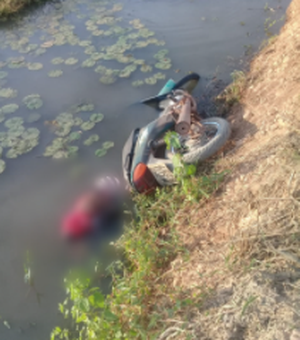 Motociclista é encontrado morto em canal de água no município de Igreja Nova
