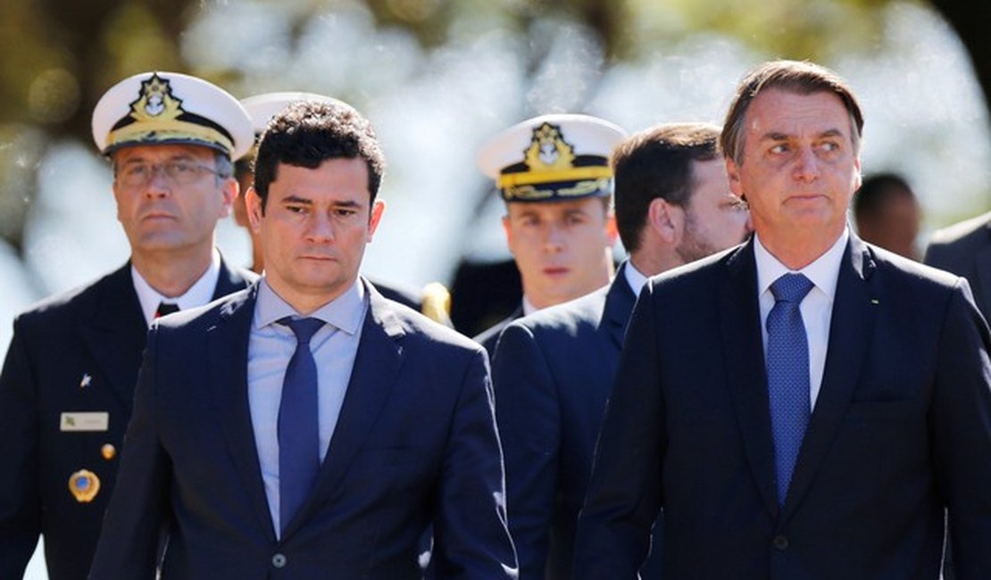 Bolsonaro encerra entrevista coletiva em SP após ser questionado sobre Moro