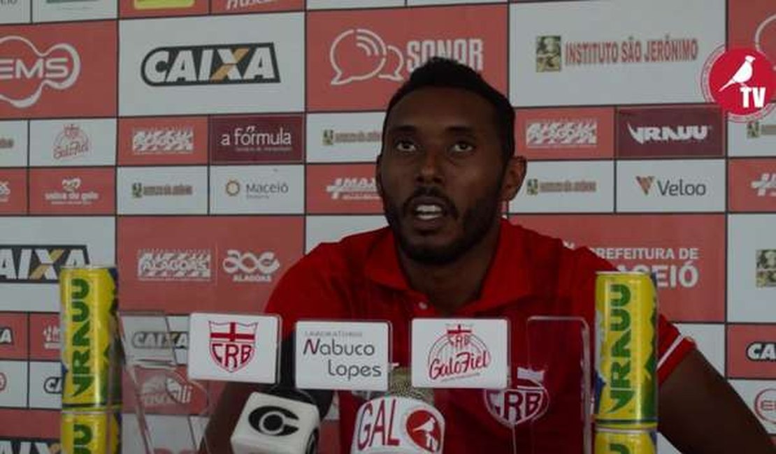 Claudinei mira sequência positiva do CRB na segundona