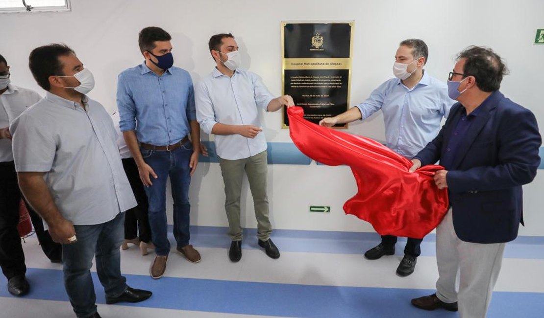 Hospital Metropolitano é inaugurado como referência no tratamento de covid-19