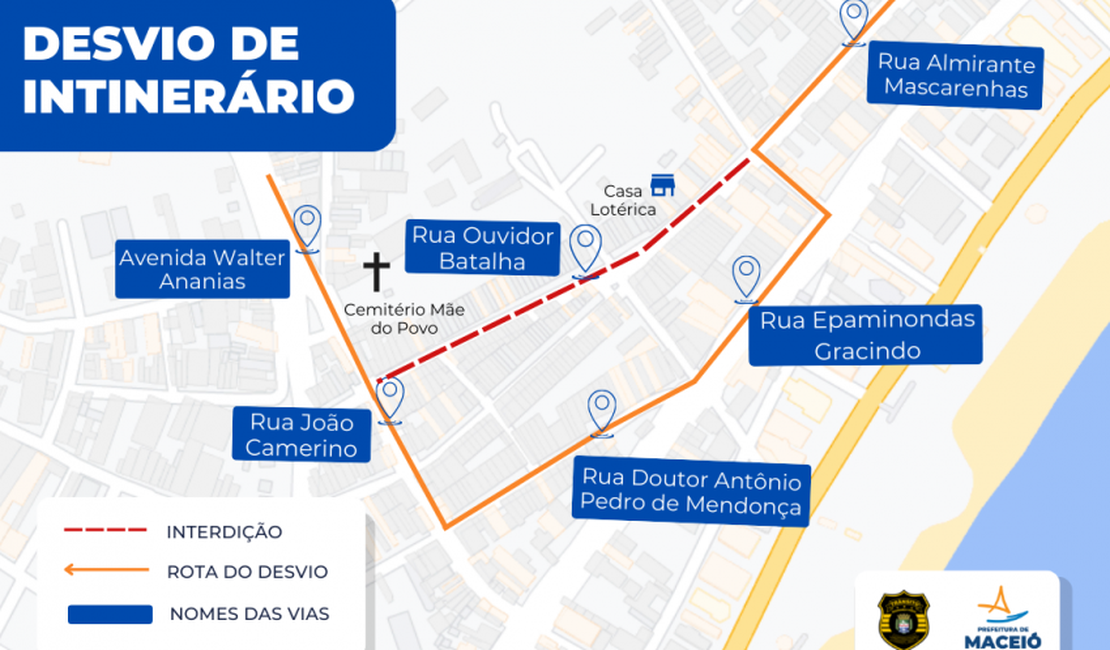 SMTT anuncia que rua na Pajuçara será interditada para realizar eventos de São João