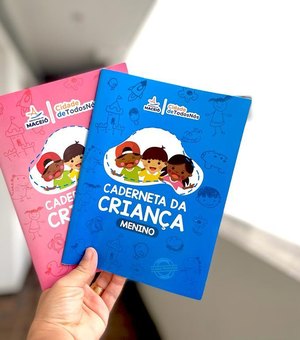 Caderneta da Criança volta a ser distribuída na rede pública de Saúde de Maceió nesta segunda (25)