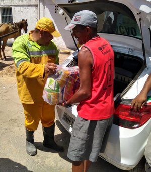 Carroceiros recebem incentivo para fazer descarte em Ecopontos