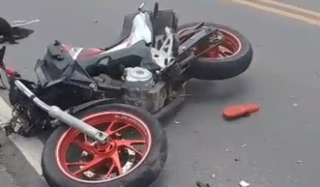 Duas pessoas morrem em colisão entre motos na rodovia de Porto Calvo