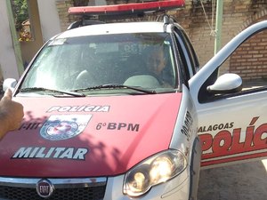 Homem é preso após disparo de arma de fogo em Porto Calvo