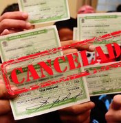 Mais de 350 mil eleitores alagoanos estão com o título eleitoral cancelado